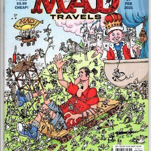 Sergio Aragoness Mad Travels Issue #17 Feb 2021 Comic Magazine